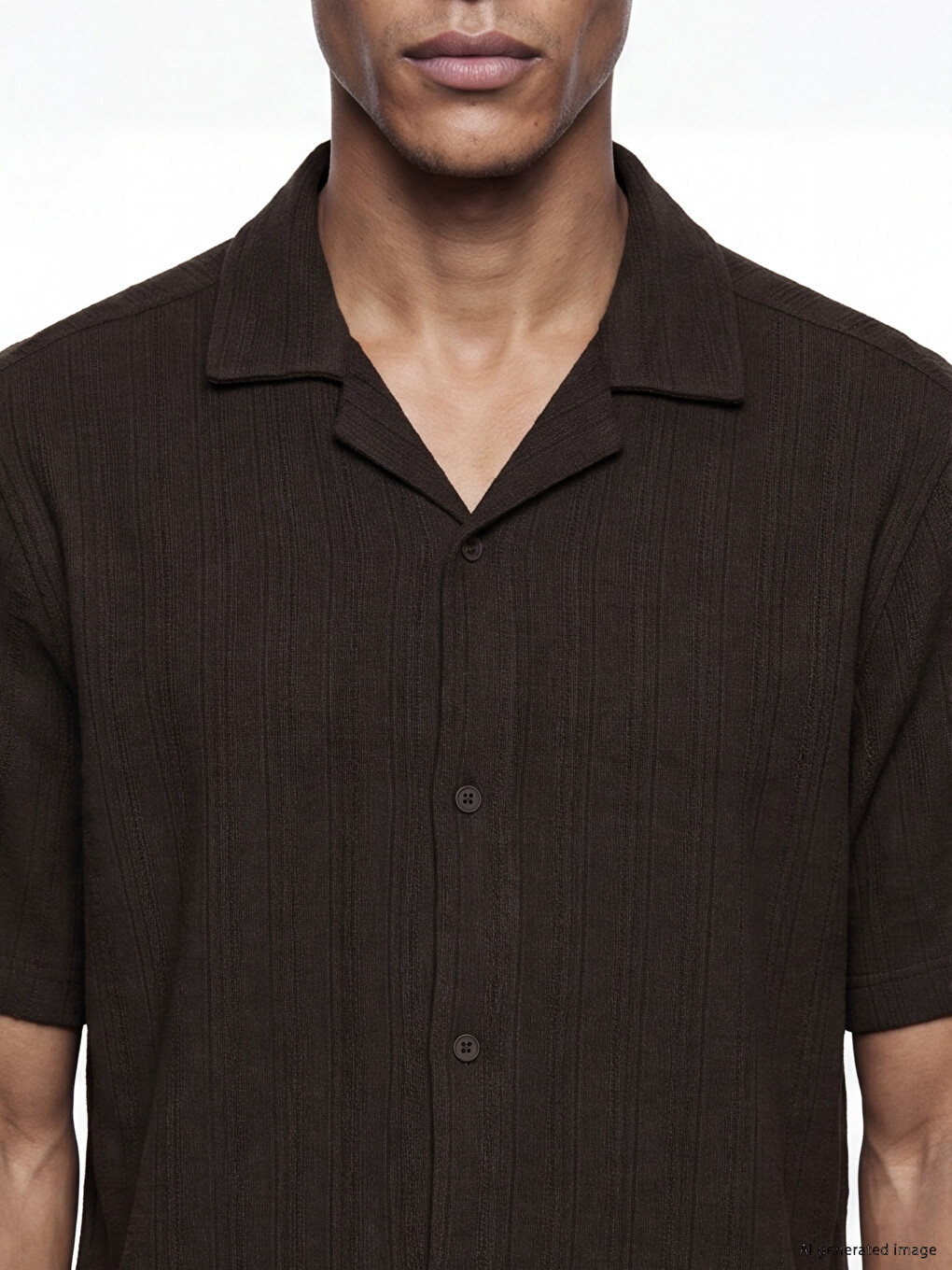 Regular Fit Dobby Men's Shirt-2