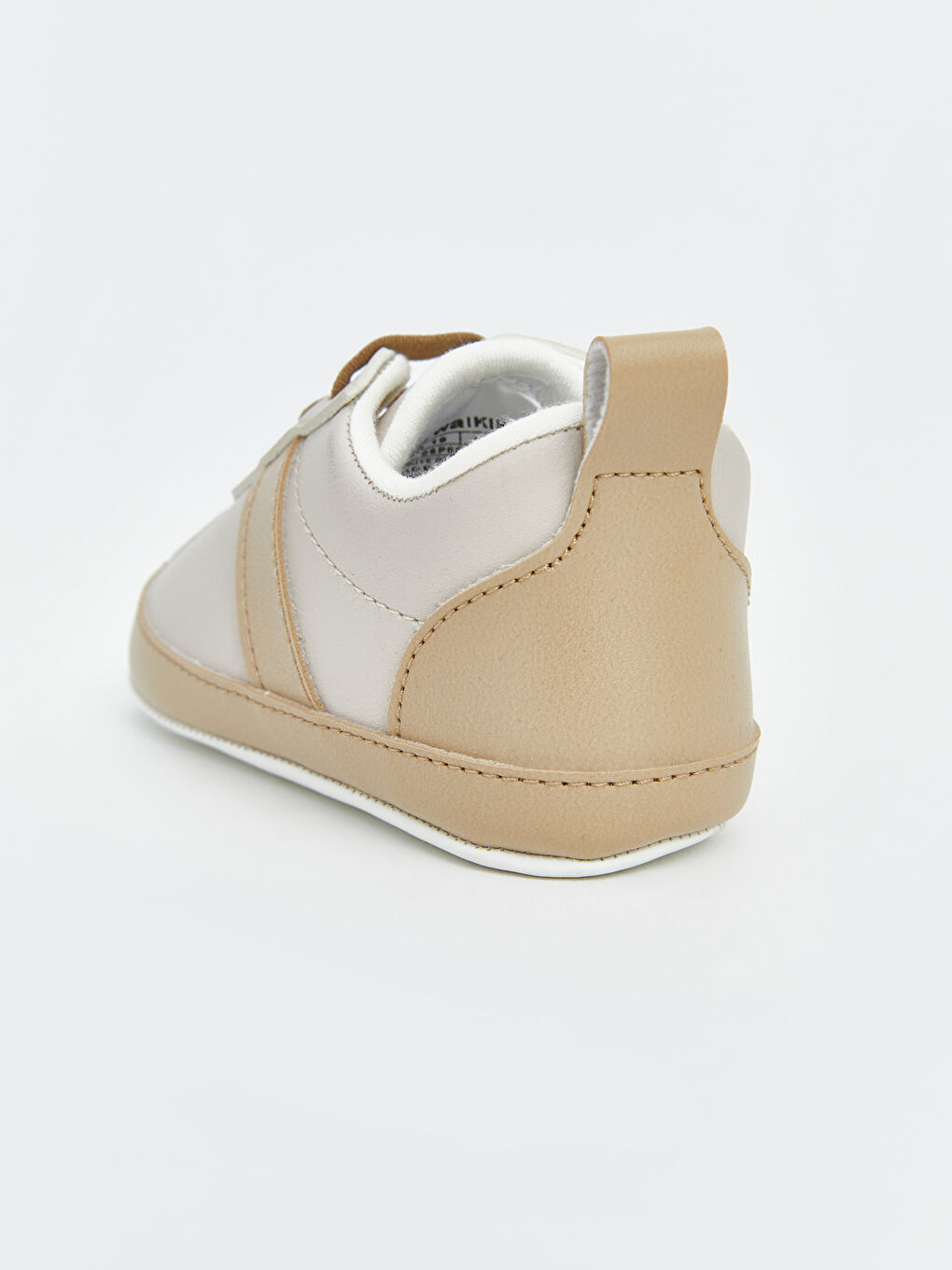 Bej Cırt Cırtlı Erkek Bebek İlk Adım Ayakkabısı-4