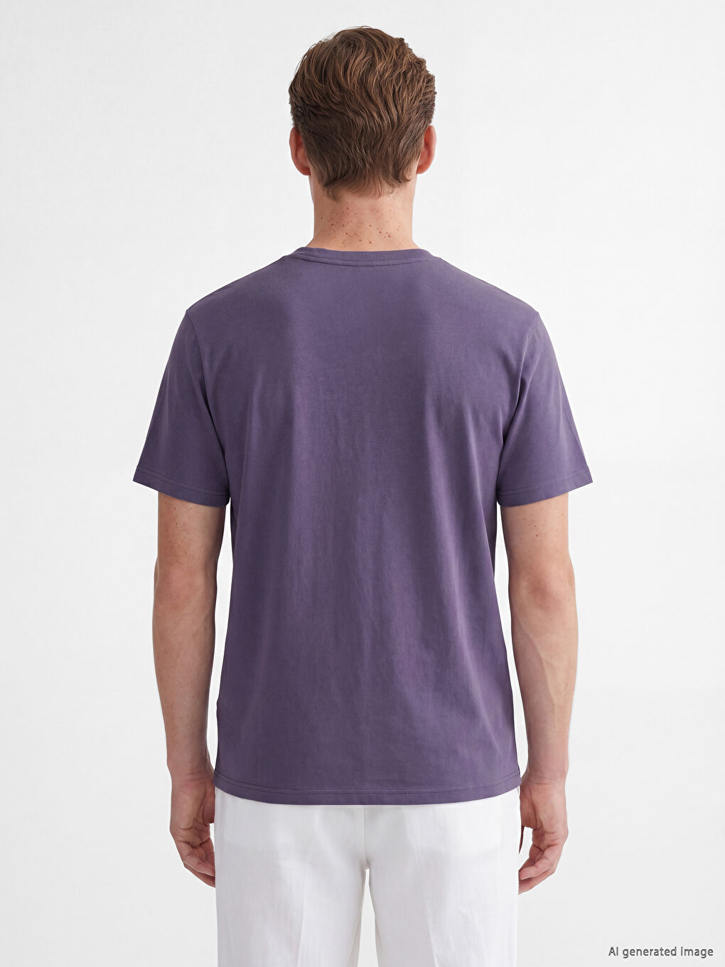 Crew Neck Printed Men's T-Shirt-3