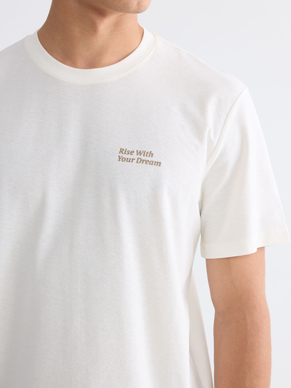 Crew Neck Printed Men's T-Shirt-2