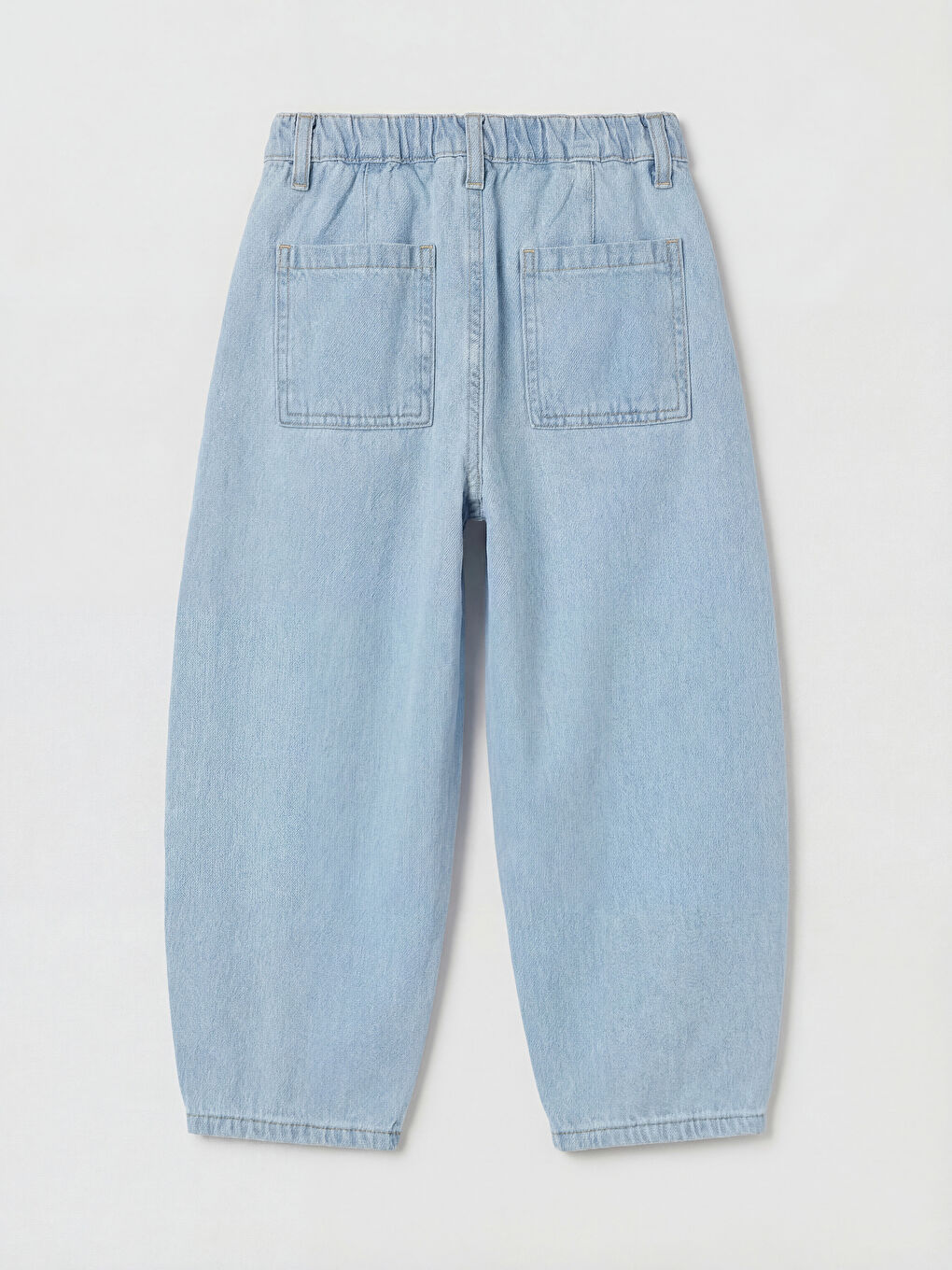 İndigo Barrel Fit Erkek Çocuk Jean Pantolon-1