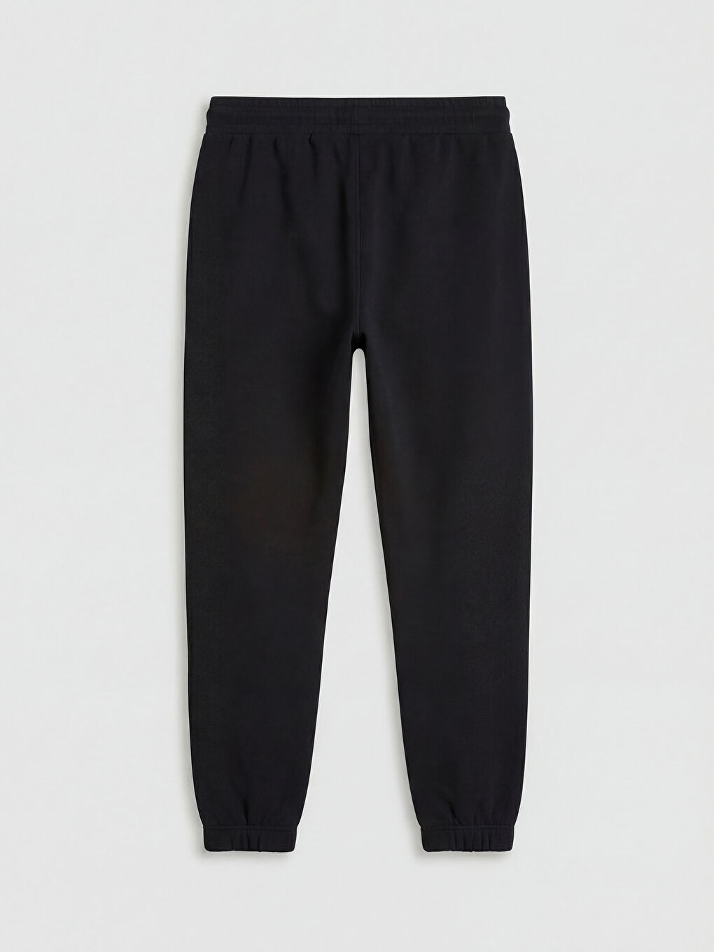 Siyah Standart Kalıp Erkek Jogger Eşofman Alt-1