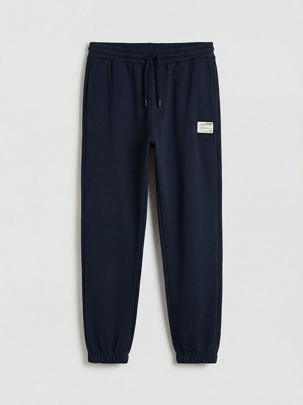 Lacivert Standart Kalıp Erkek Jogger Eşofman Alt