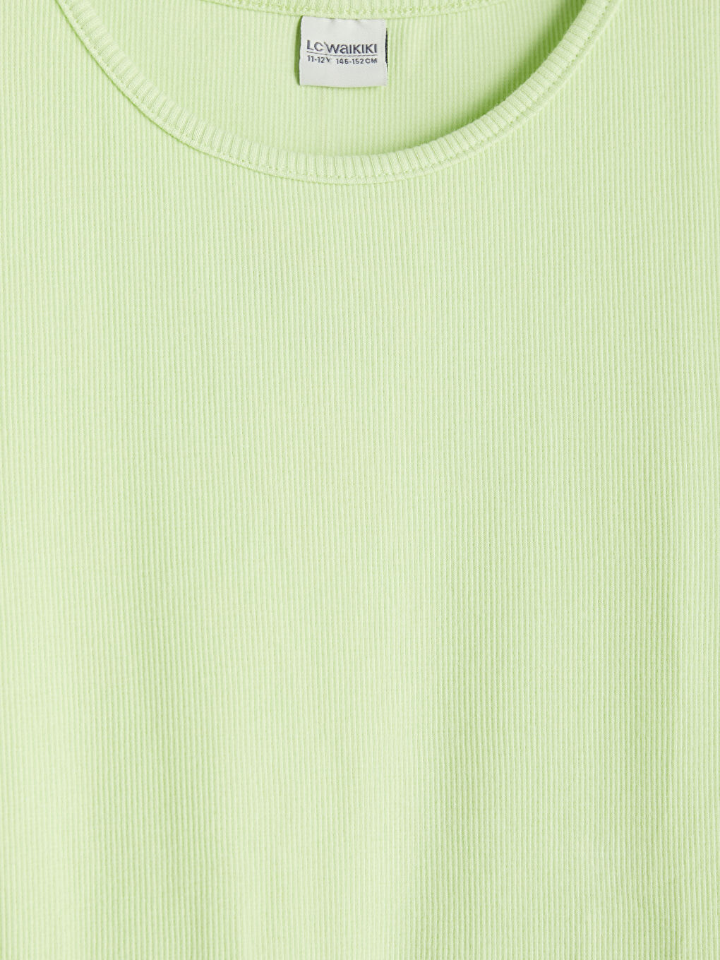 Yeşil Fisto Detaylı Kız Çocuk Elbise-2