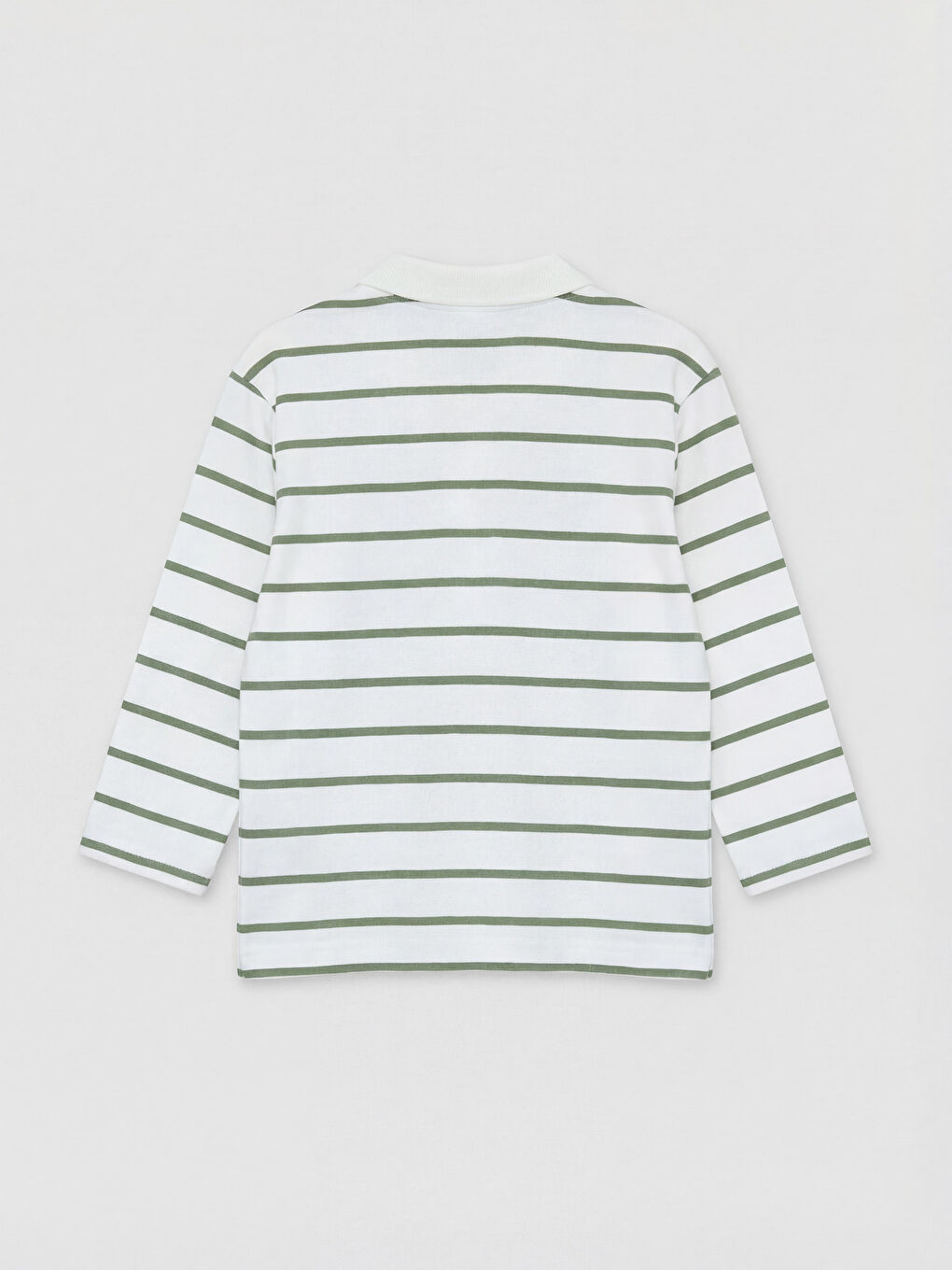 Yeşil Çizgili Erkek Bebek Takım-2