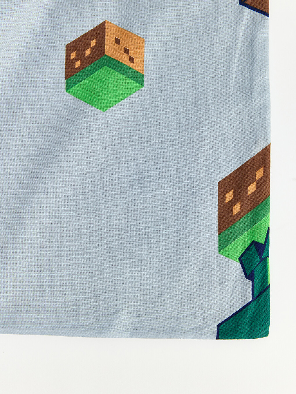 Karışık Minecraft Baskılı Pamuklu Çocuk Nevresim Seti-5