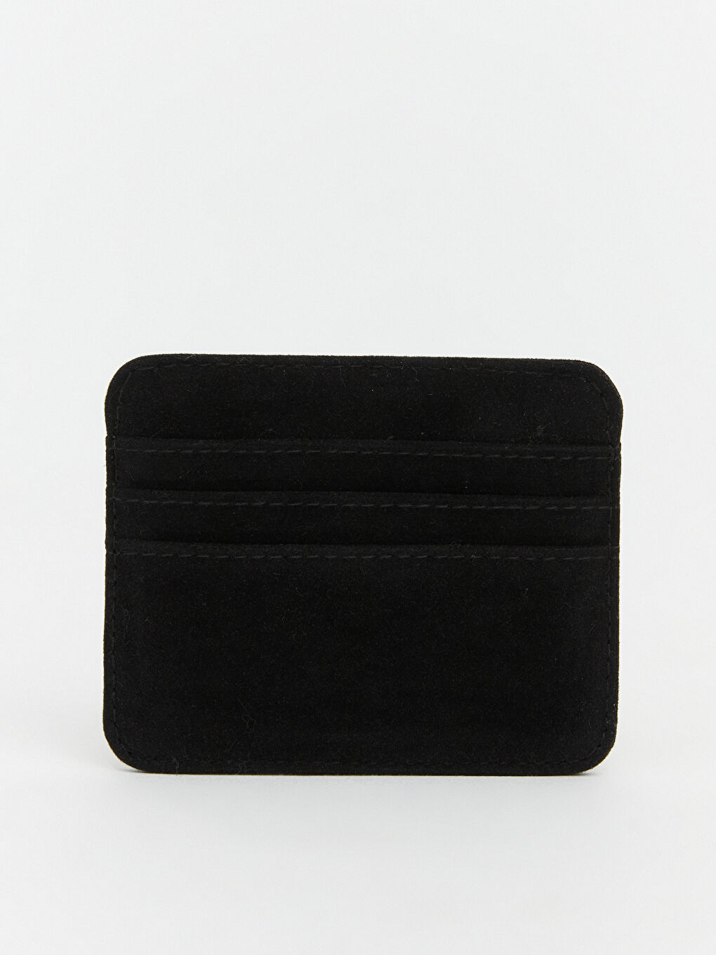 Siyah Süet Görünümlü Erkek Kartlık