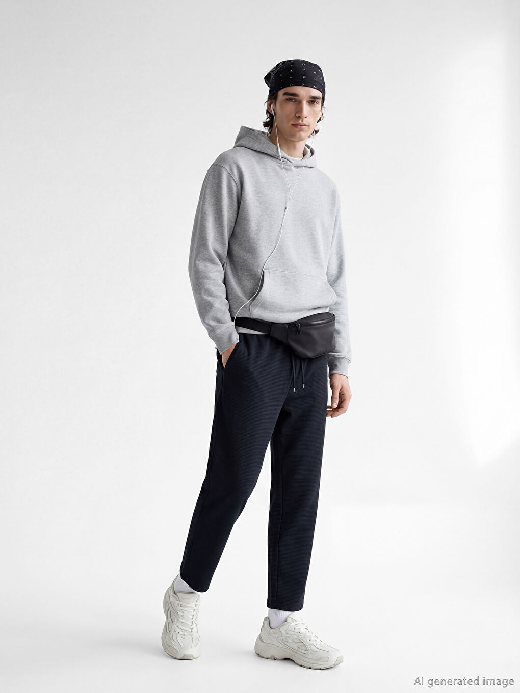 Lacivert Standart Kalıp Erkek Pantolon