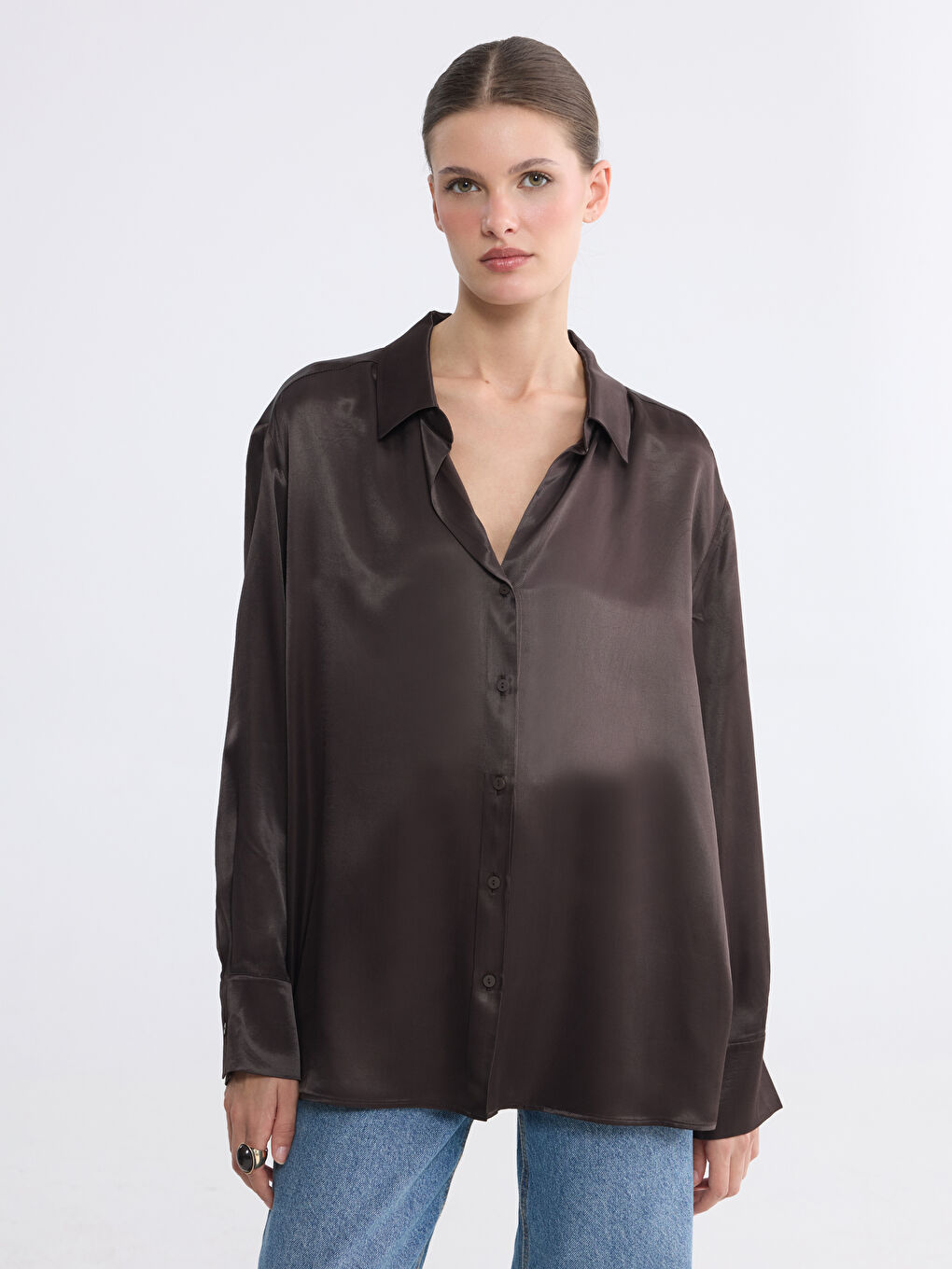 Satin Women's Shirt