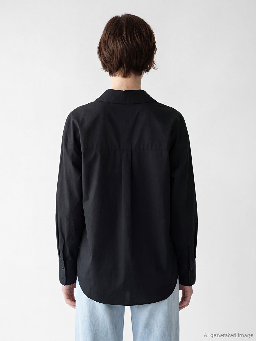 قميص بوبلين للسيدات-3