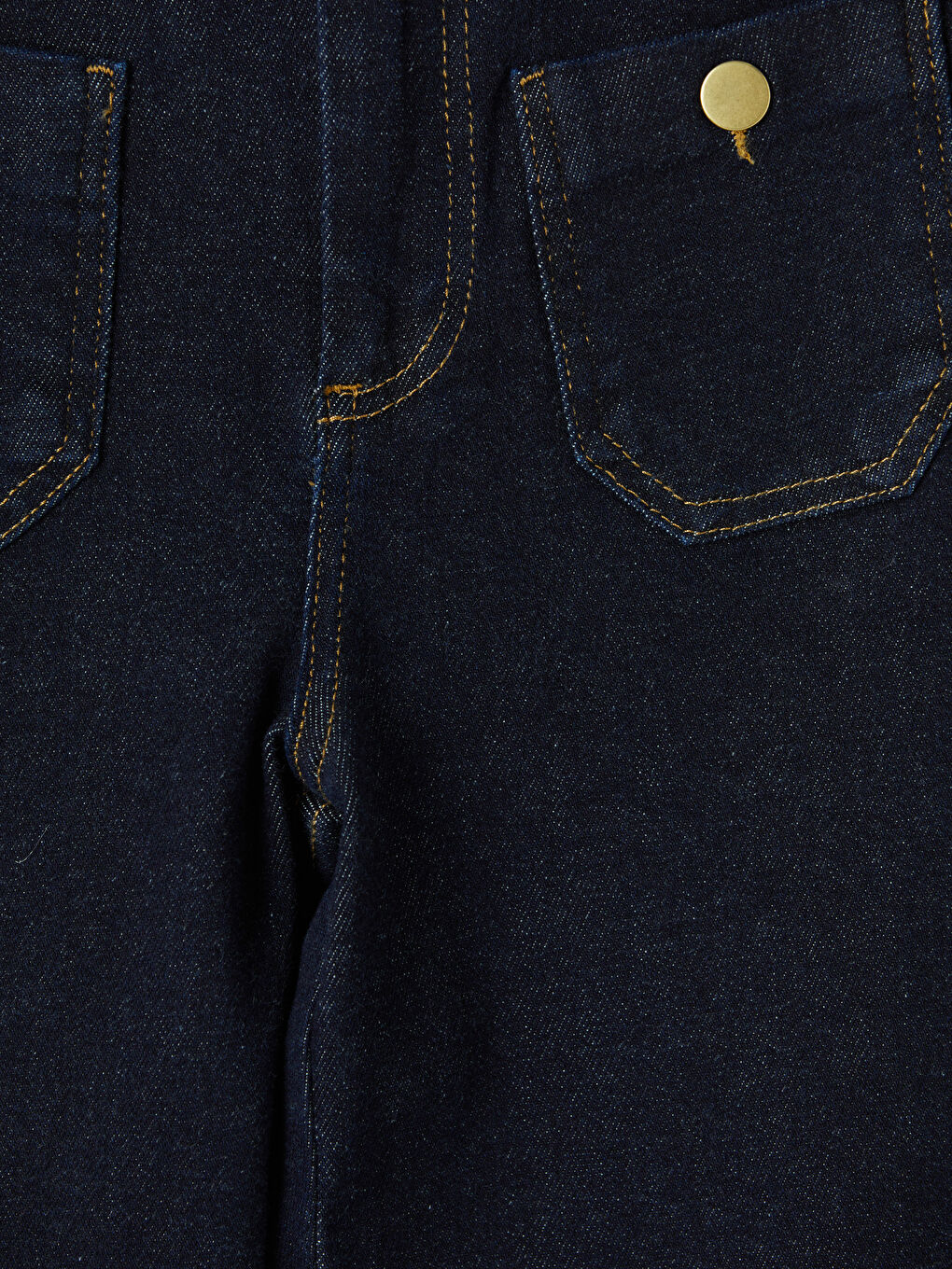 İndigo Wideleg Kadın Jean Pantolon-2