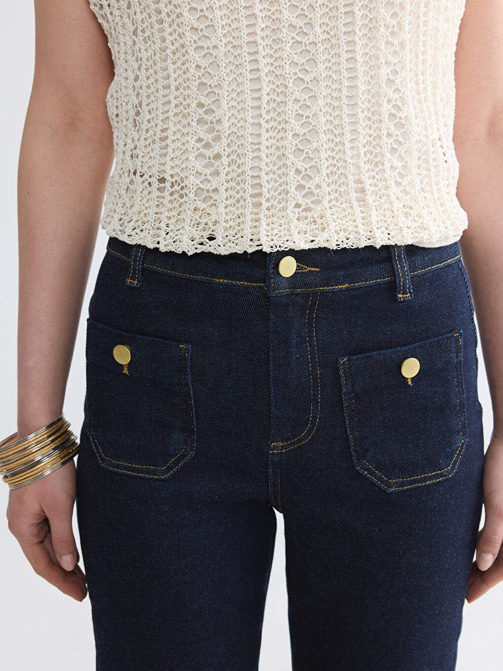 Wideleg Women's Jeans-2