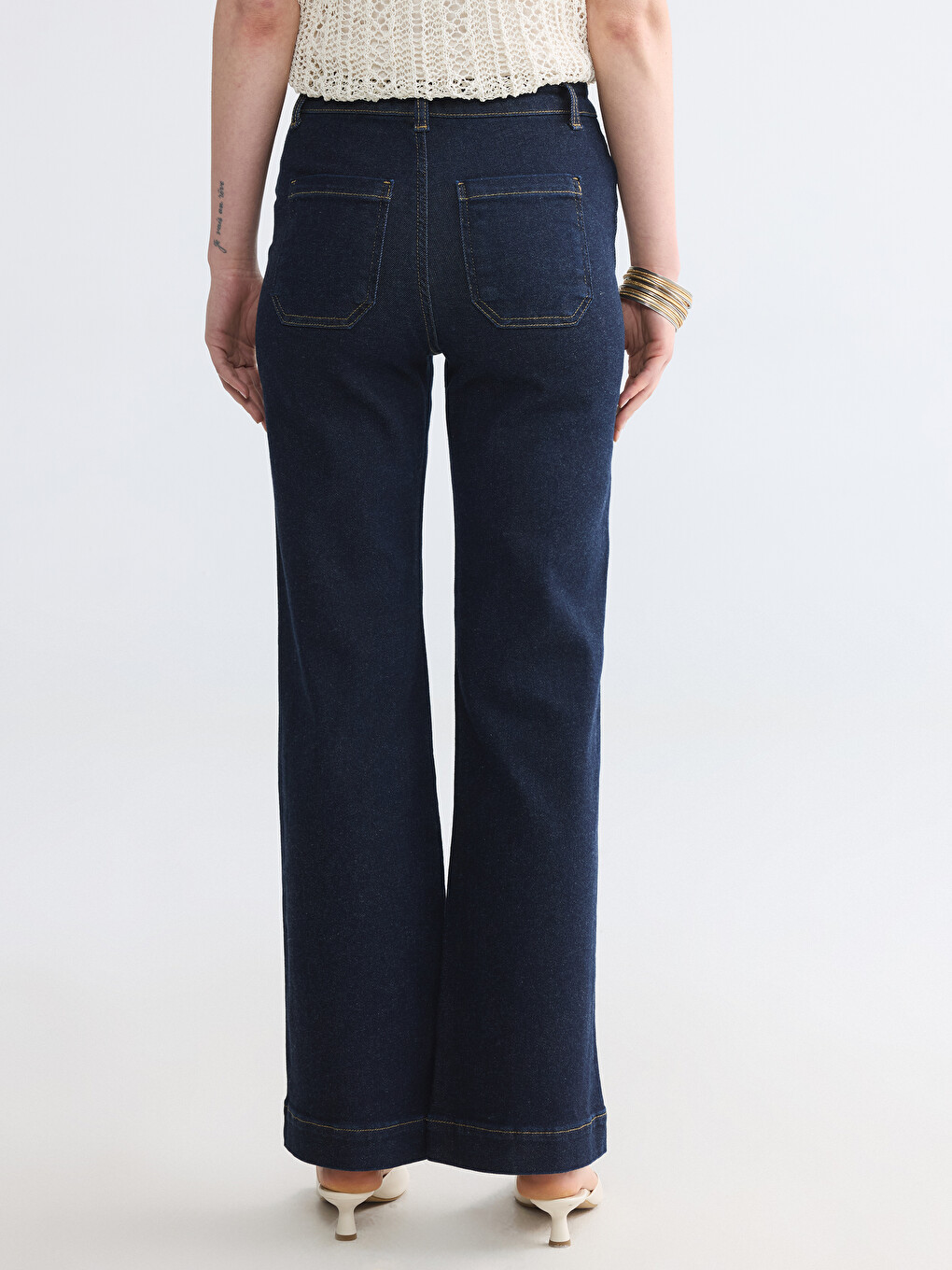 Wideleg Women's Jeans-3