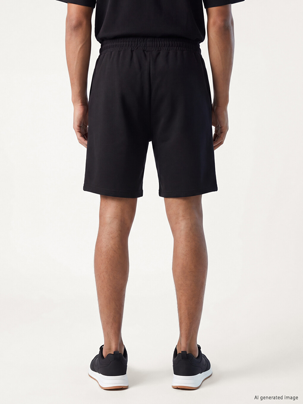 Relaxed Fit Manchester City Printed Men's Sports Shorts-3