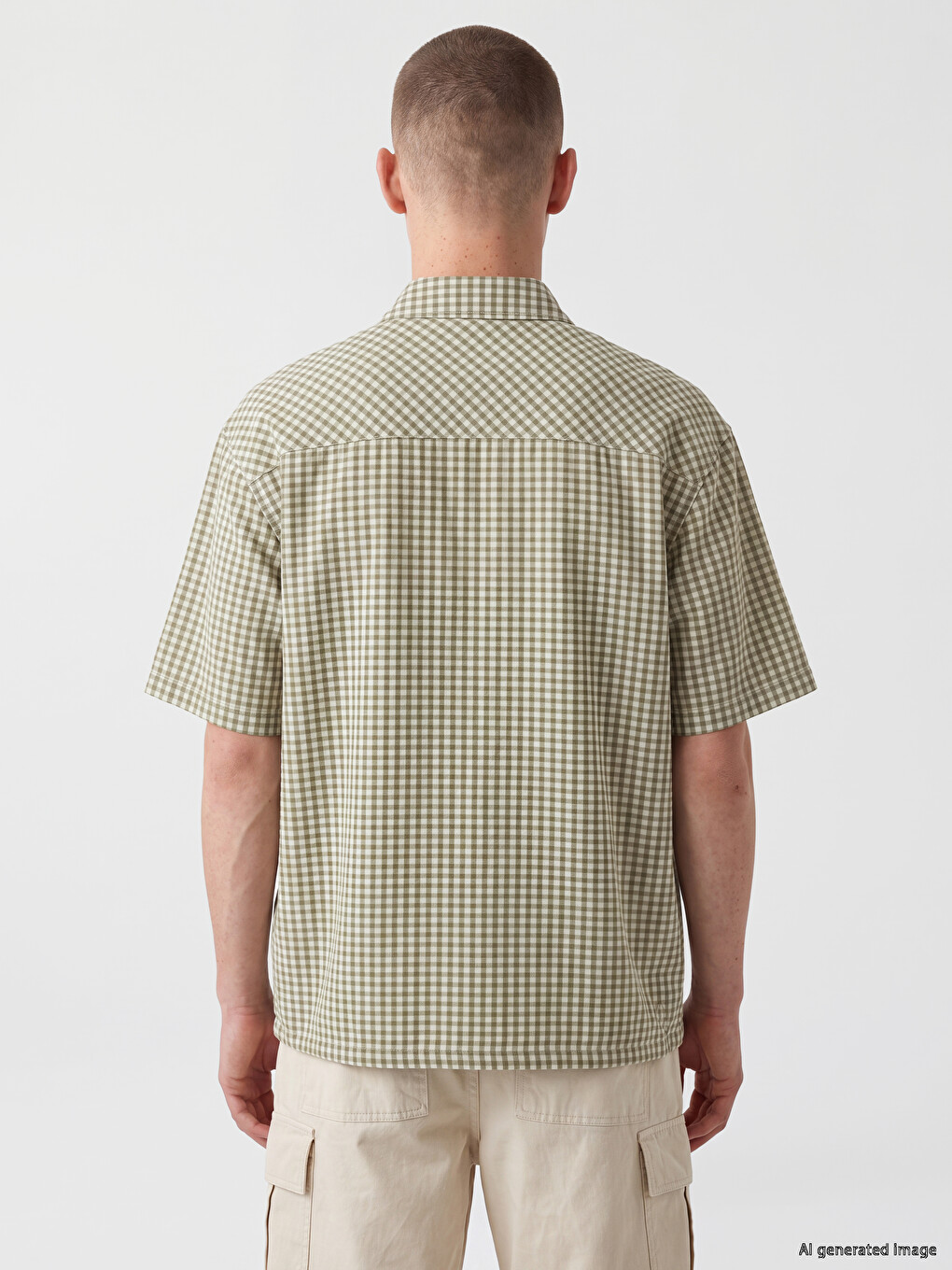 Relax Fit Plaid Men's Shirt-3