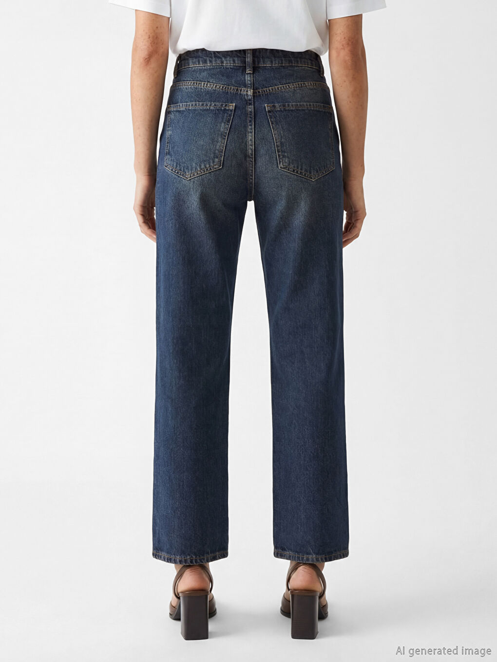 Ženske farmerke ravnog kroja-3