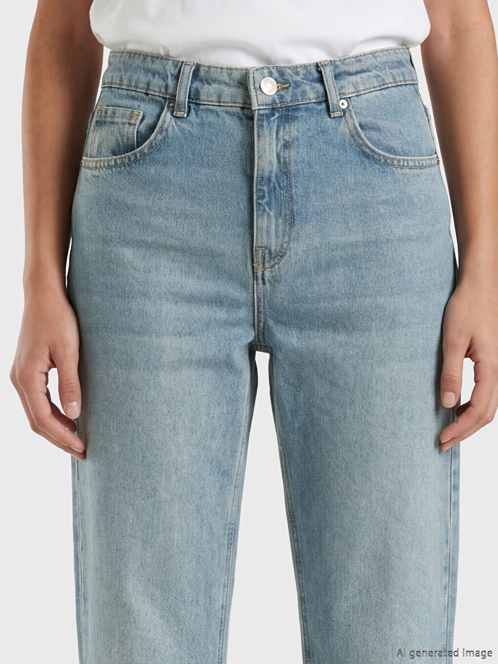 Ženske farmerke ravnog kroja-2