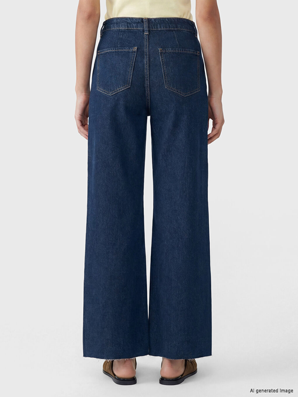 Wideleg Women's Jeans-3
