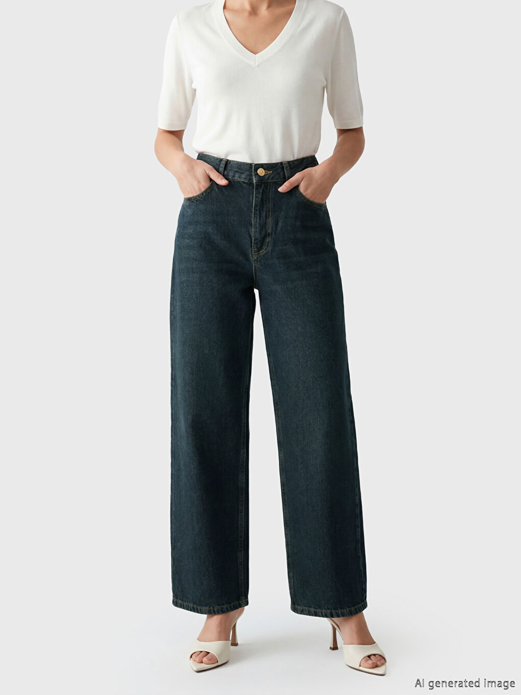 Baggy Fit Women's Jeans-1