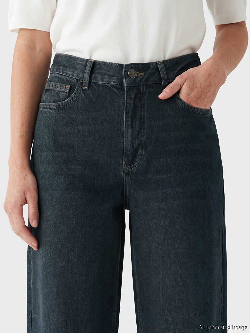Baggy Fit Women's Jeans-2