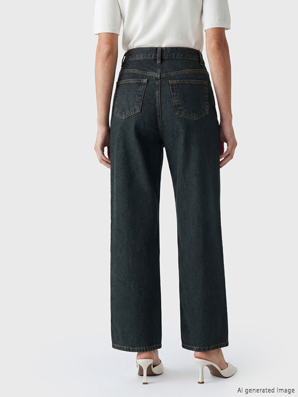 Baggy Fit Women's Jeans-3