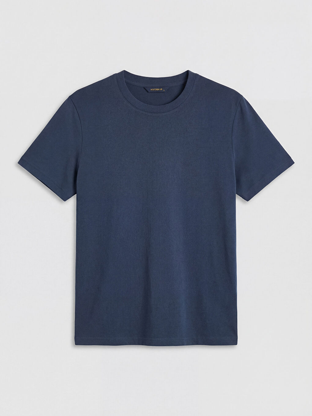 İndigo Bisiklet Yaka Erkek Tişört