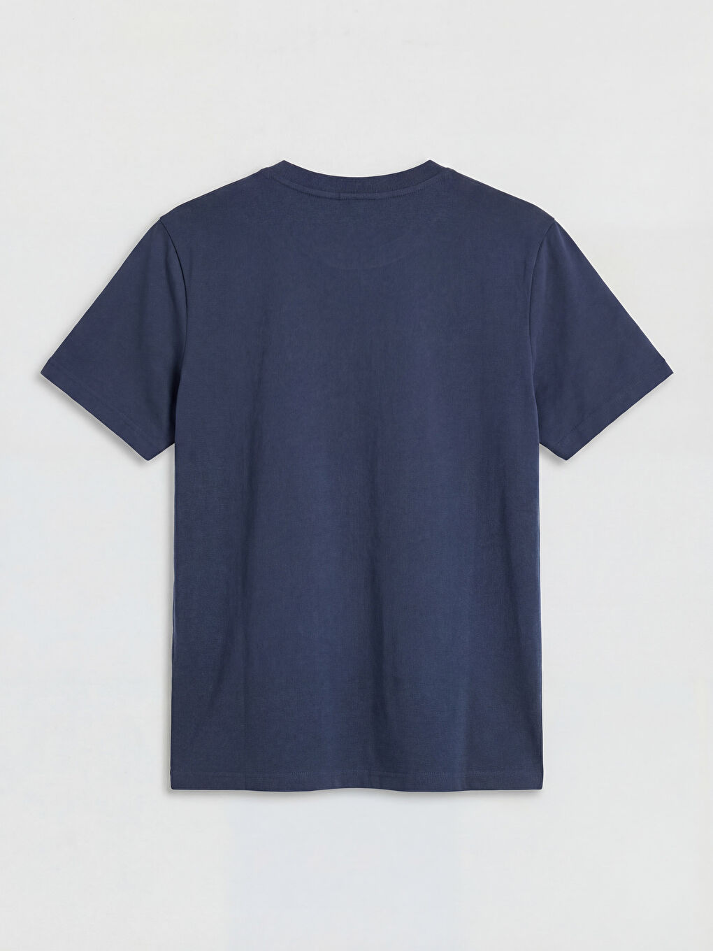 İndigo Bisiklet Yaka Erkek Tişört-1