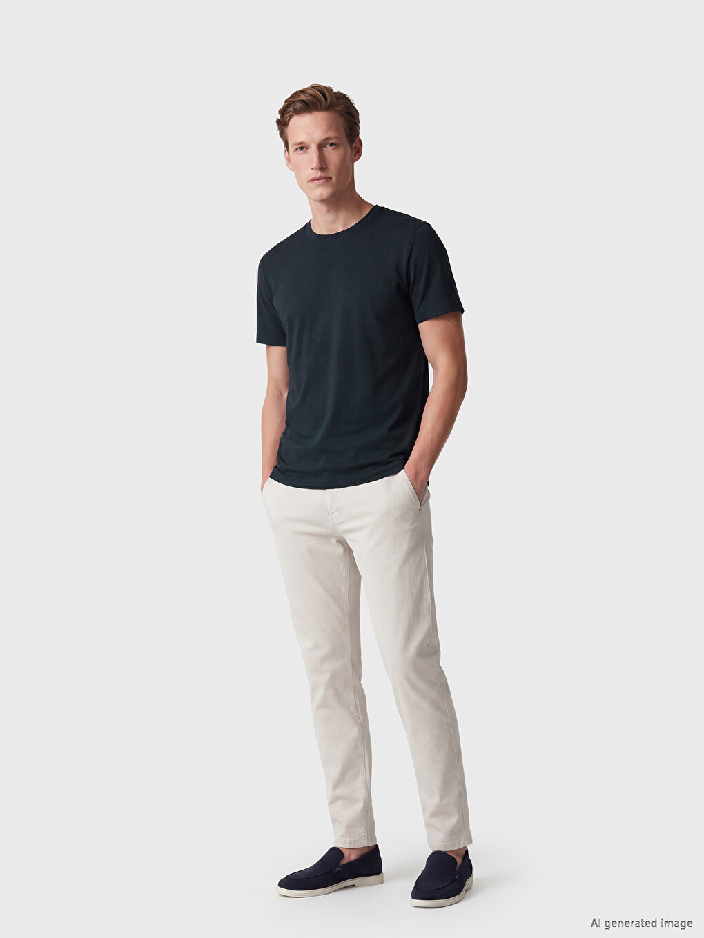 Crew Neck Men's T-Shirt-1