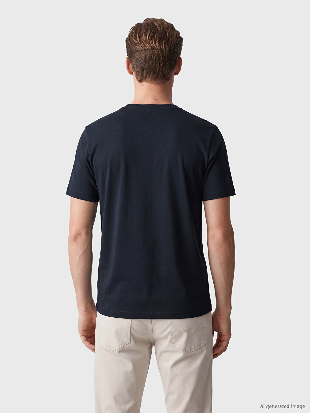 Crew Neck Men's T-Shirt-3