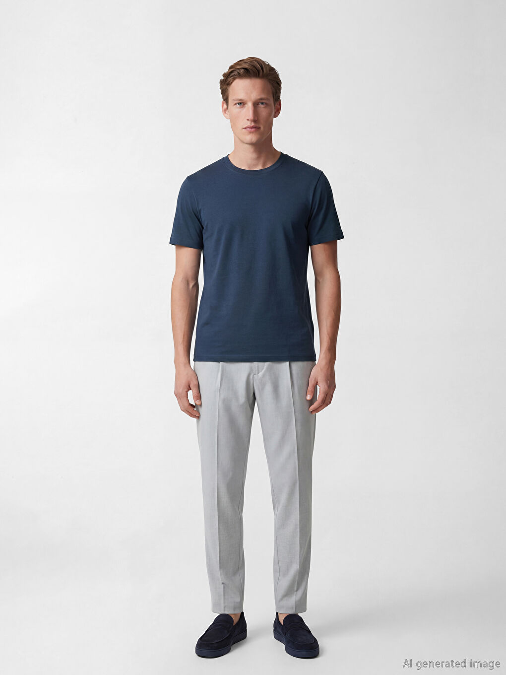 Crew Neck Men's T-Shirt-1