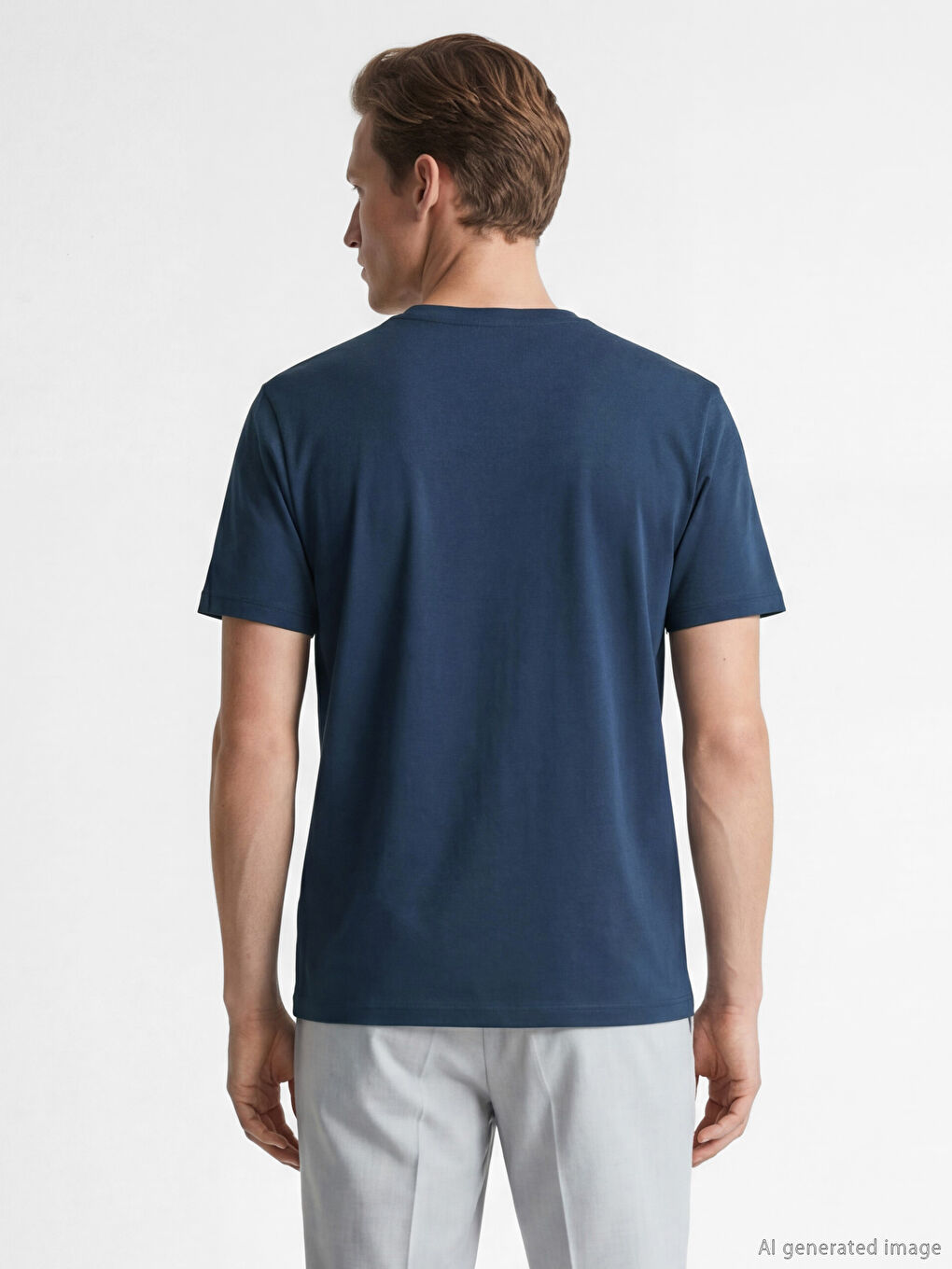 Crew Neck Men's T-Shirt-3