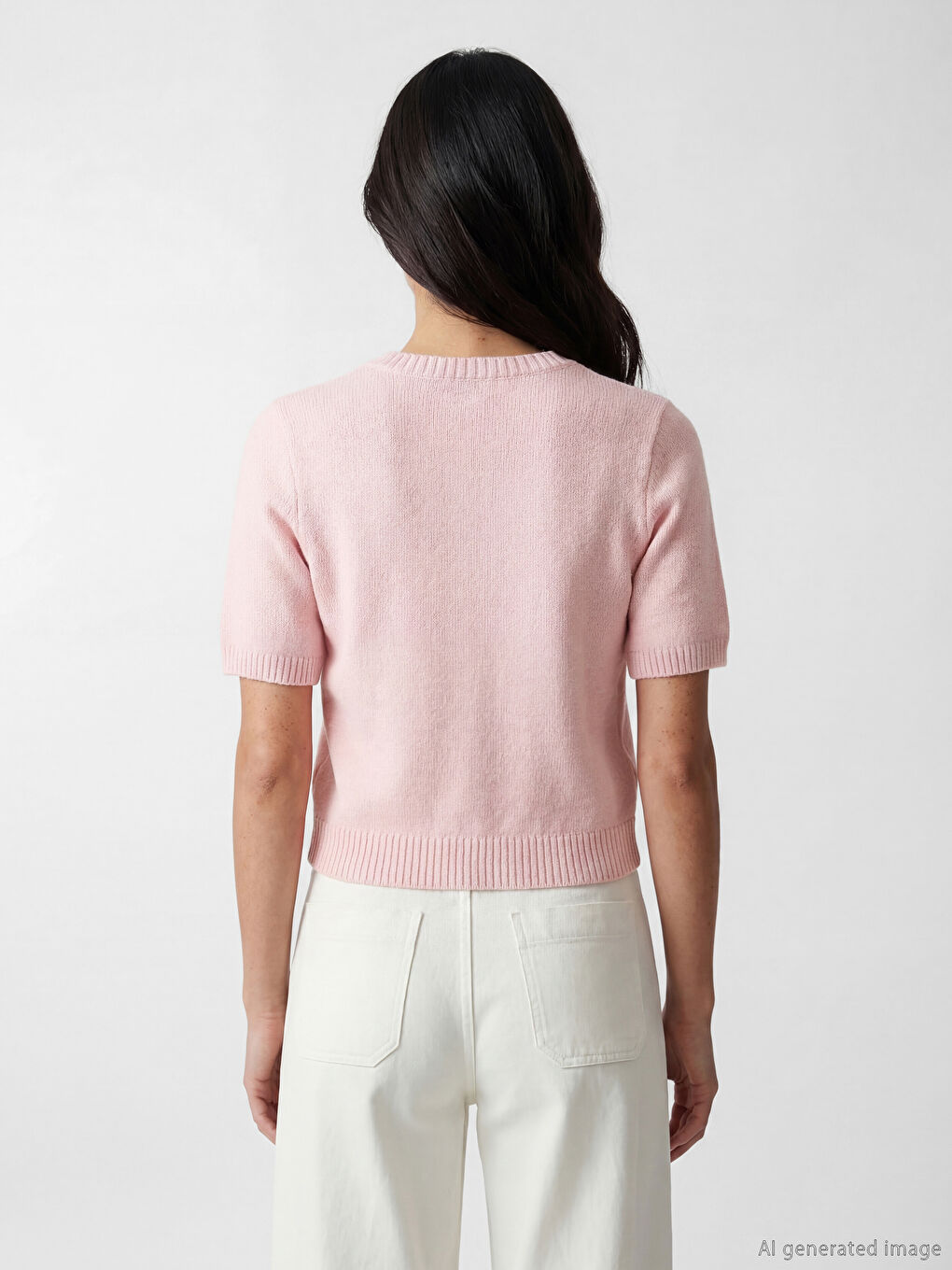 Mavi Bisiklet Yaka Kadın Triko Hırka-3