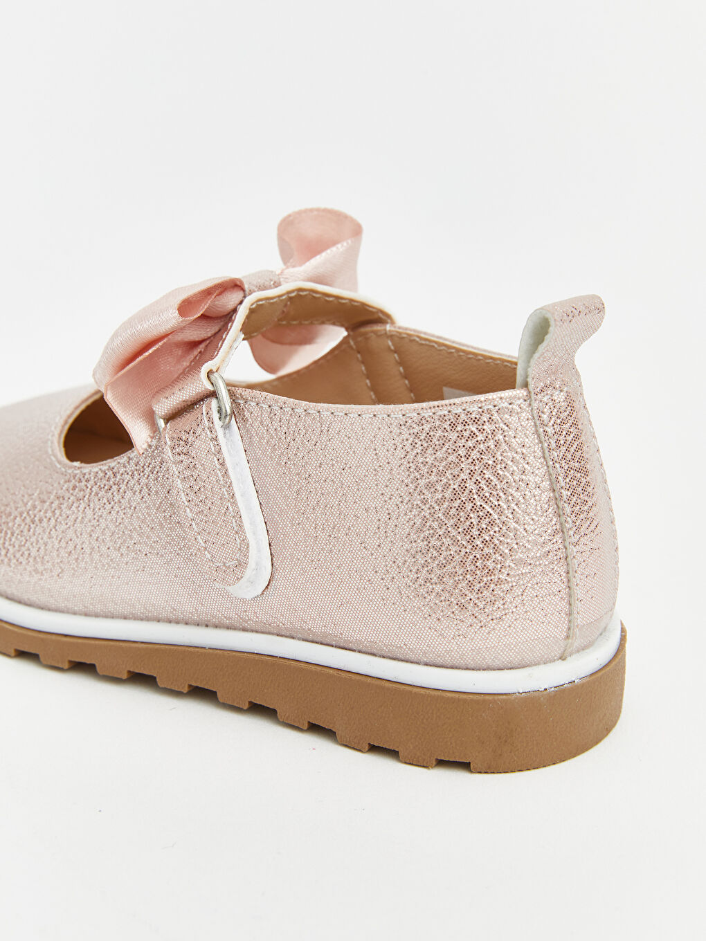 Pembe Fiyonk Baskılı Kız Bebek Babet-4