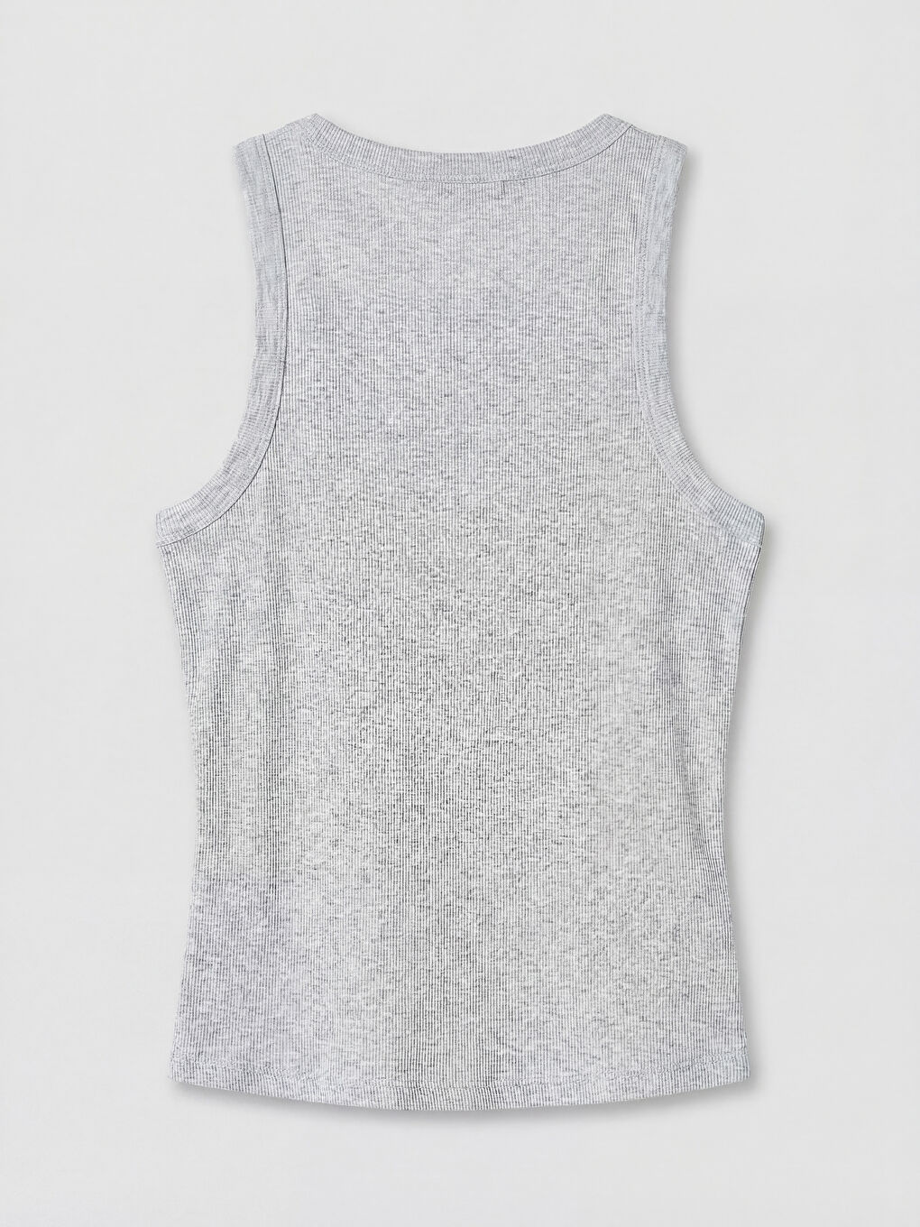 Gri Bisiklet Yaka Kadın Atlet-1