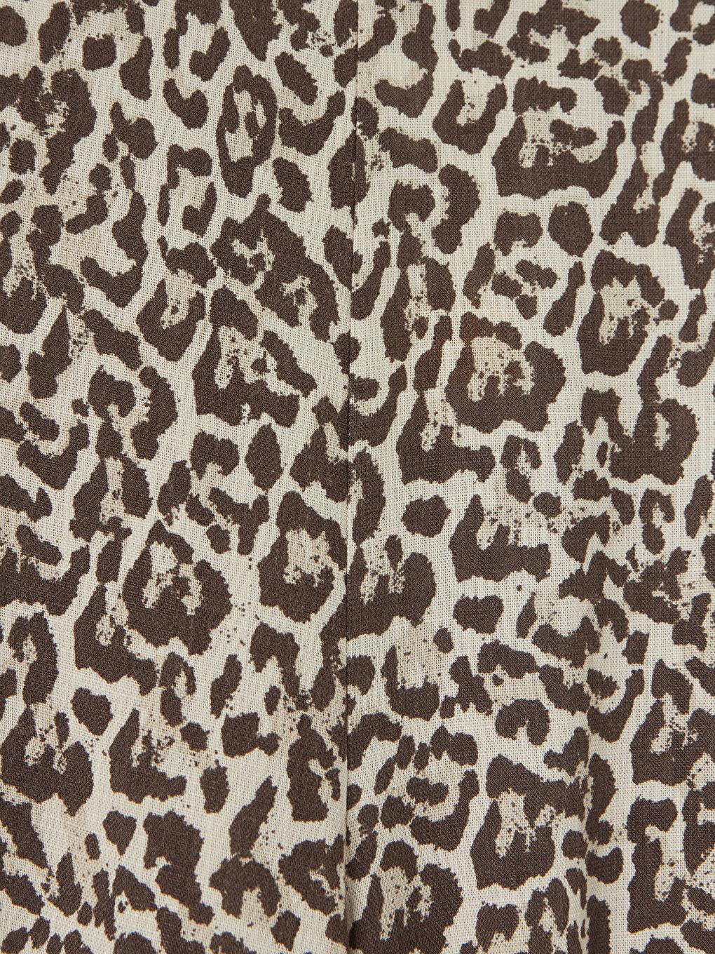 Kahverengi Beli Lastikli Desenli Kadın Kapri-2