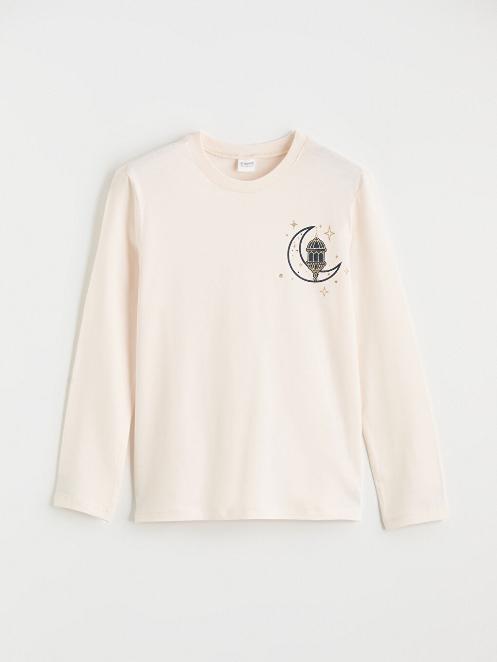 Pembe Bisiklet Yaka Baskılı Kız Çocuk Pijama Takımı-5