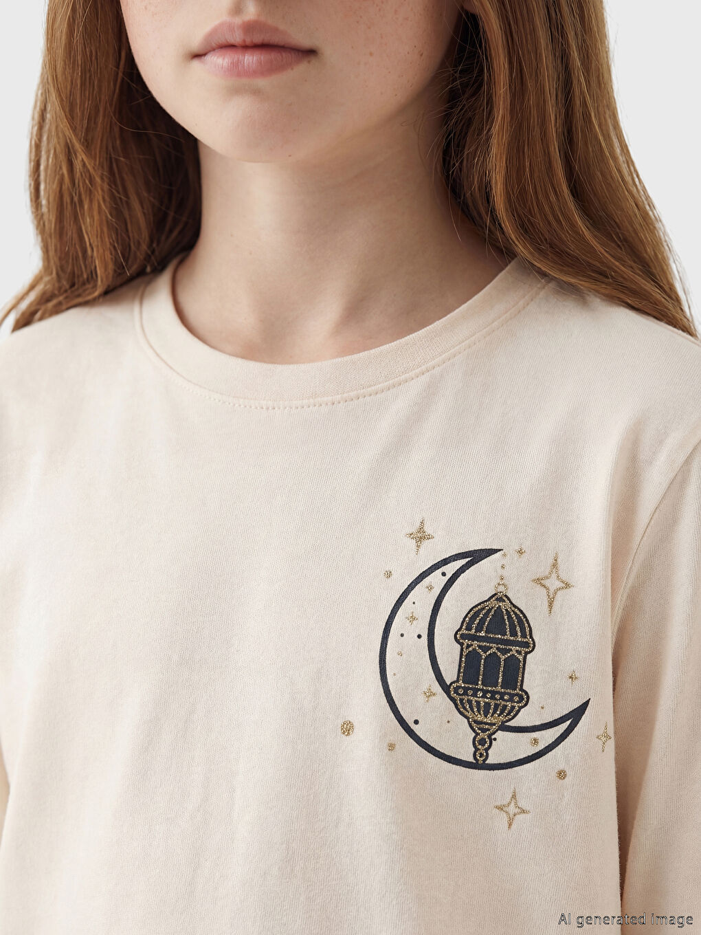 Pembe Bisiklet Yaka Baskılı Kız Çocuk Pijama Takımı-2