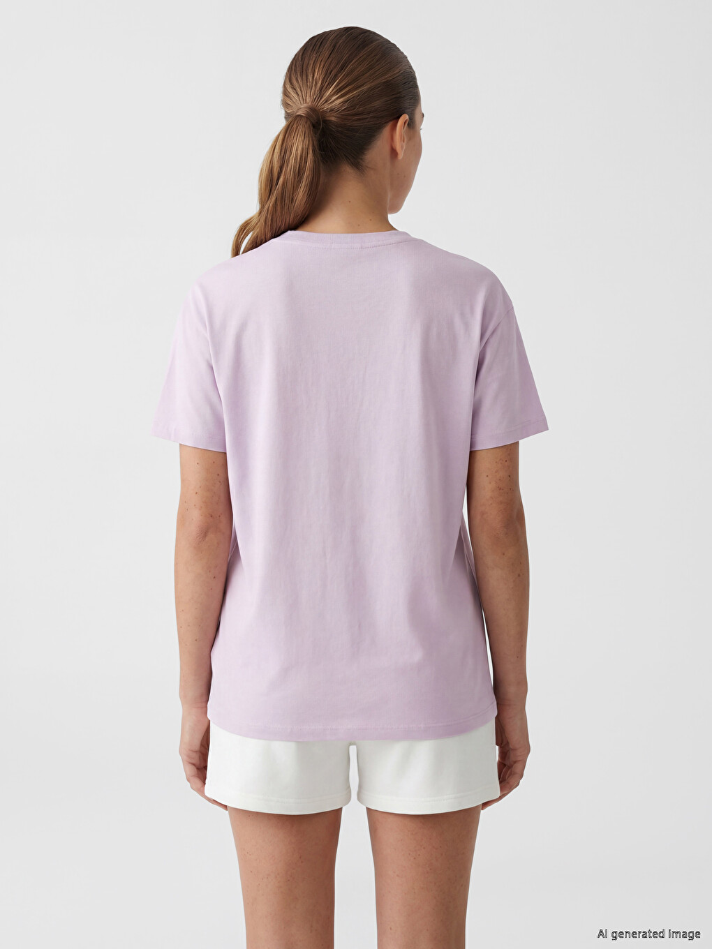 New York Printed Oversize Women's Sport T-Shirt-3