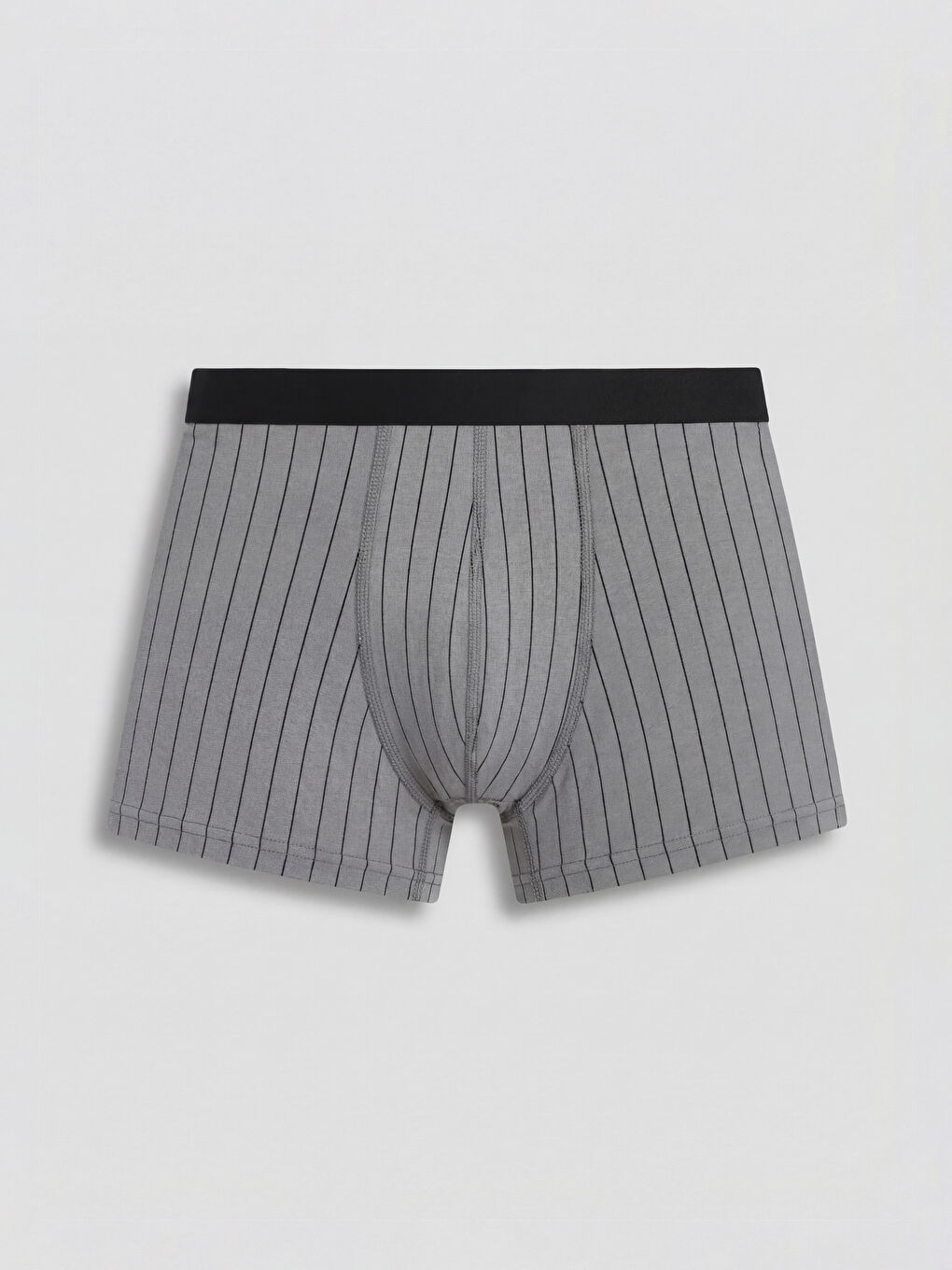 Siyah Pamuklu Esnek Erkek Boxer 7li-1