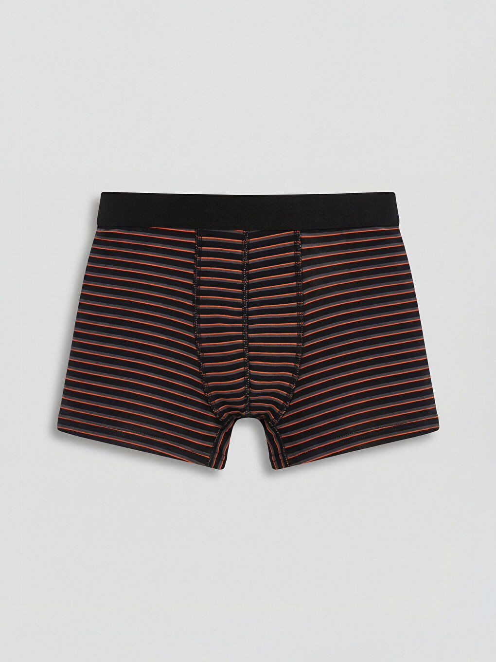 Siyah Pamuklu Esnek Erkek Boxer 7li-6