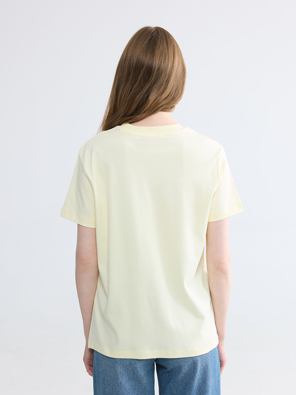Crew Neck Women's T-Shirt-3