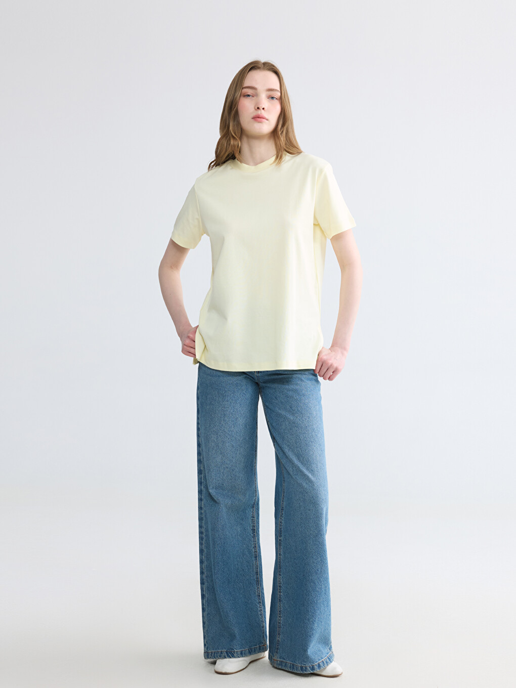 %100 Cotton Women's T-shirt-1
