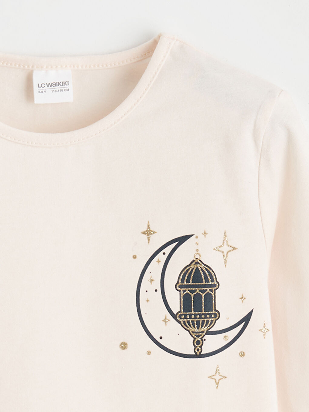 Pembe Baskılı Kız Çocuk Pijama Takımı-2