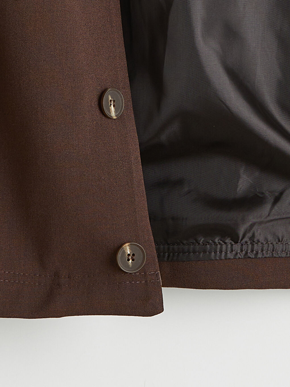 Kahverengi Standart Kalıp Erkek Ceket-7