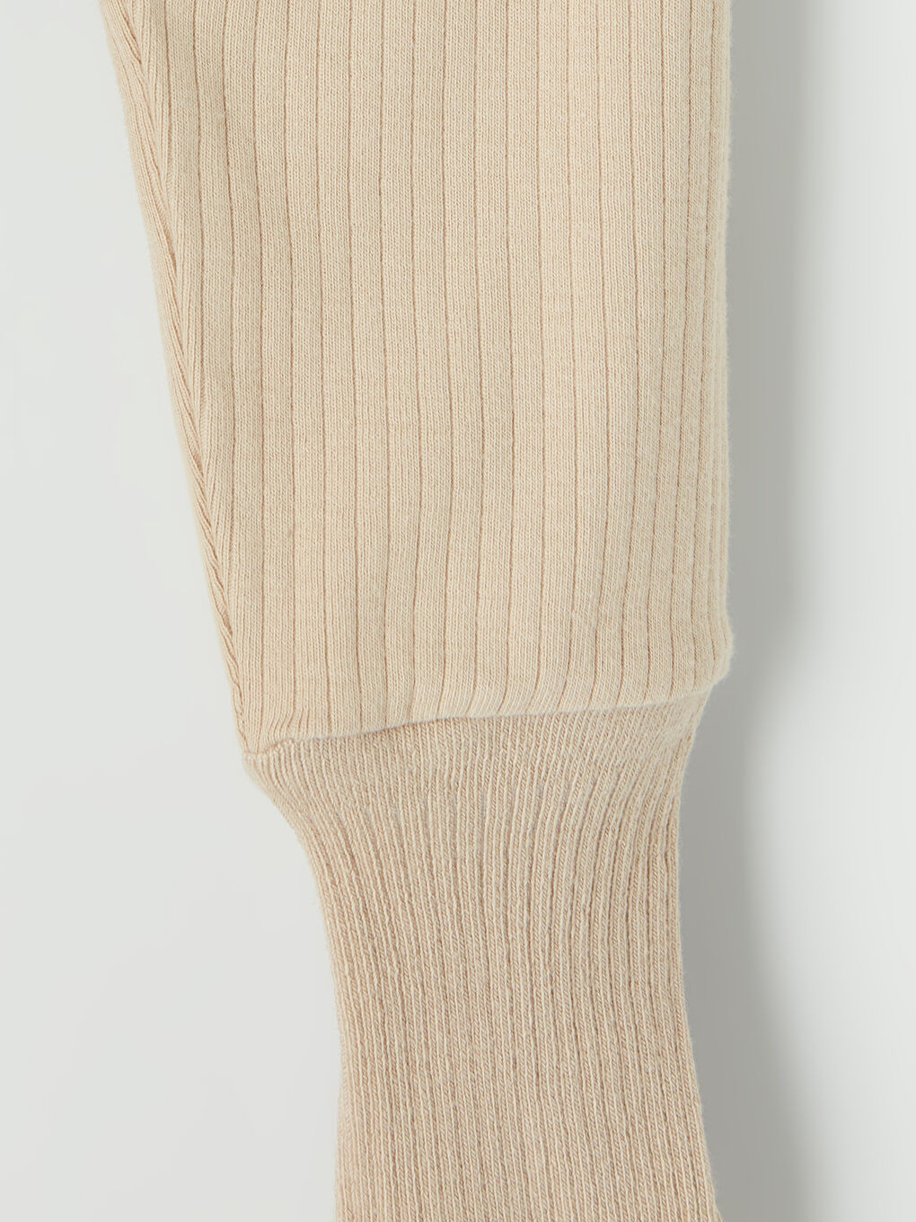 Kahverengi Erkek Bebek Fitilli Çoraplı Pijama Altı 2'li-5