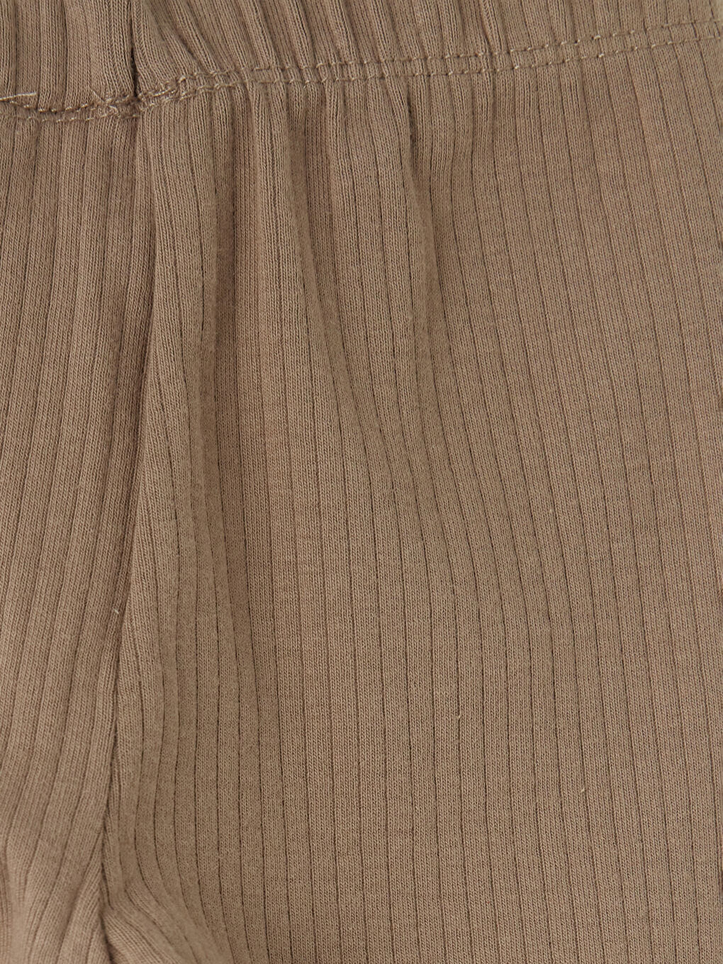 Kahverengi Erkek Bebek Fitilli Çoraplı Pijama Altı 2'li-6