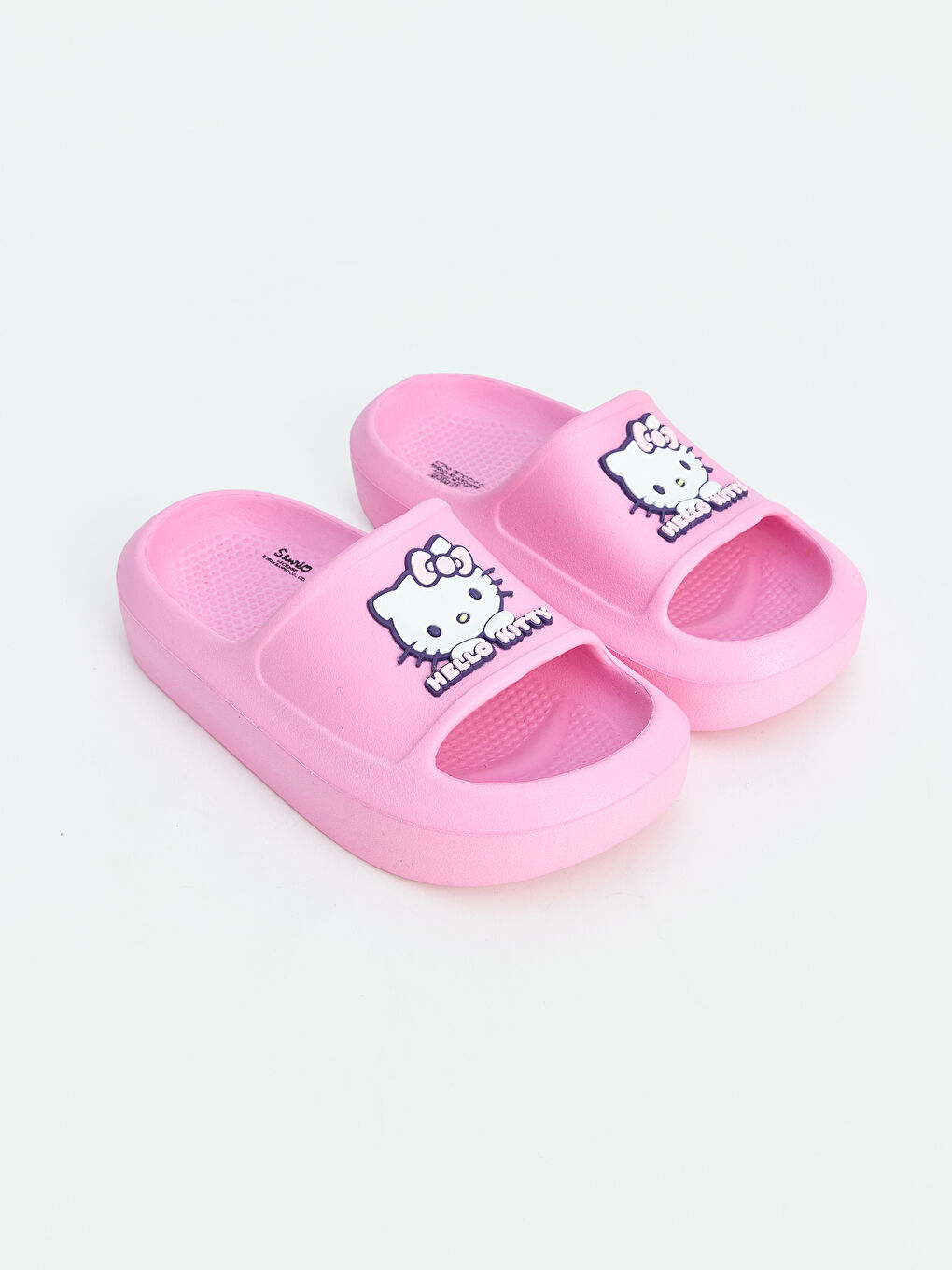 Pembe Hello Kitty Baskılı Kadın Terlik