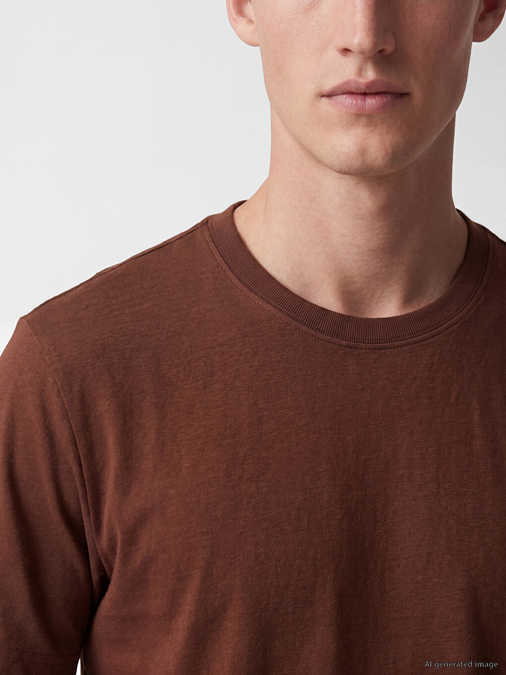 Crew Neck Jersey Men's T-Shirt-2