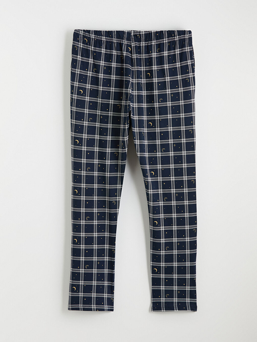 Regular Fit Plaid Men's Pyjamas Set-12