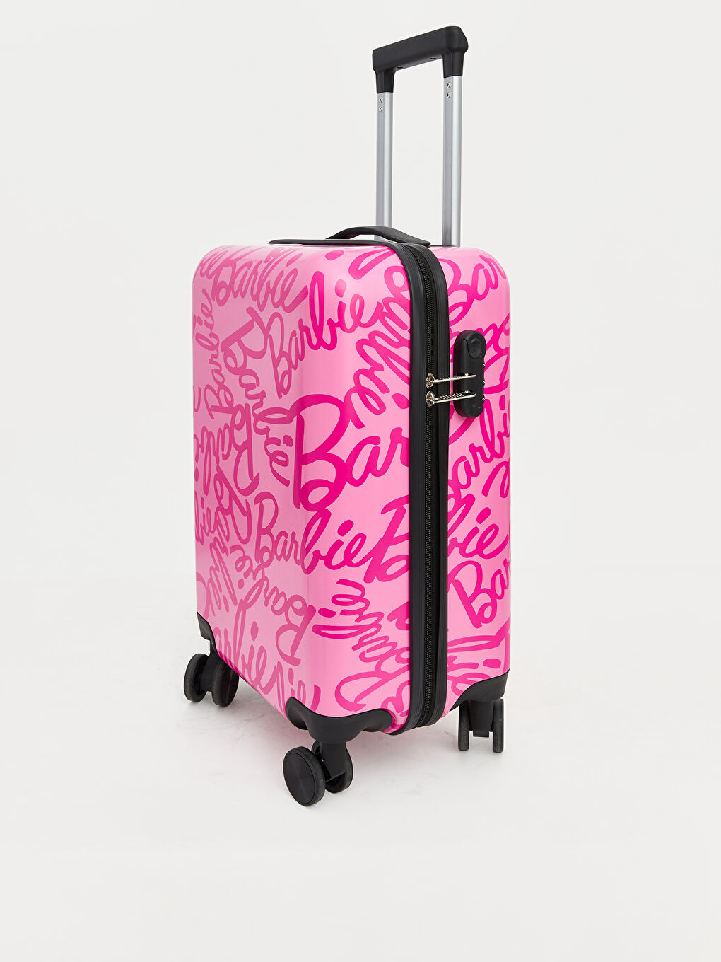 Karışık Küçük Boy Barbie Baskılı Kadın Valiz-2